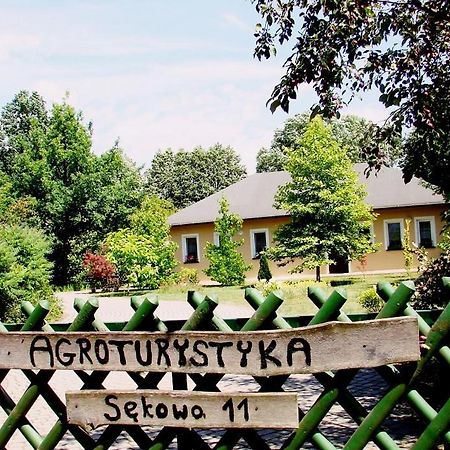Agroturystyka Pod Modrzewiami Nowy Tomysl Bagian luar foto