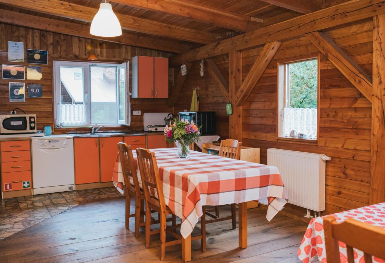 Agroturystyka Pod Modrzewiami Nowy Tomysl Bagian luar foto